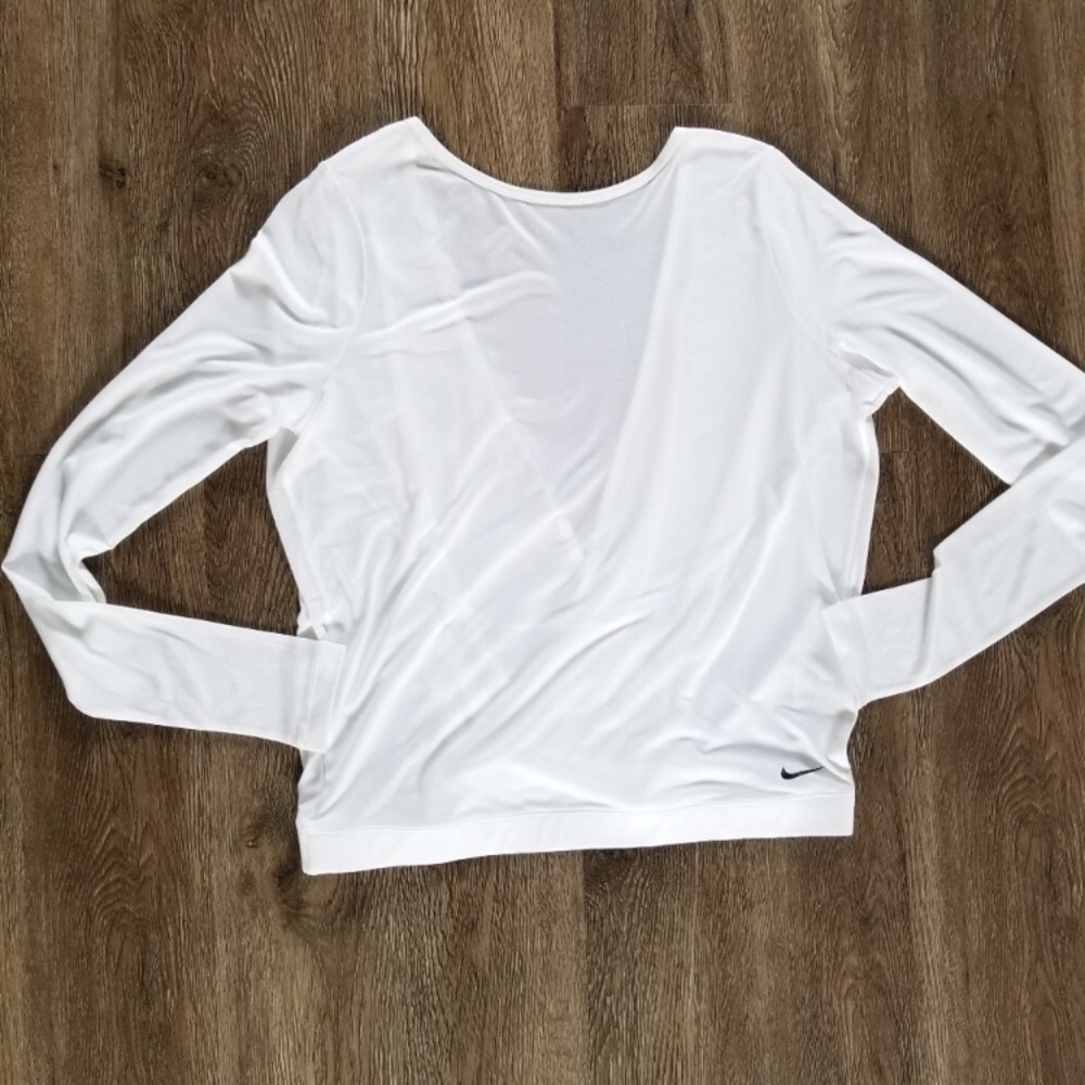 Nike top wrap back size L